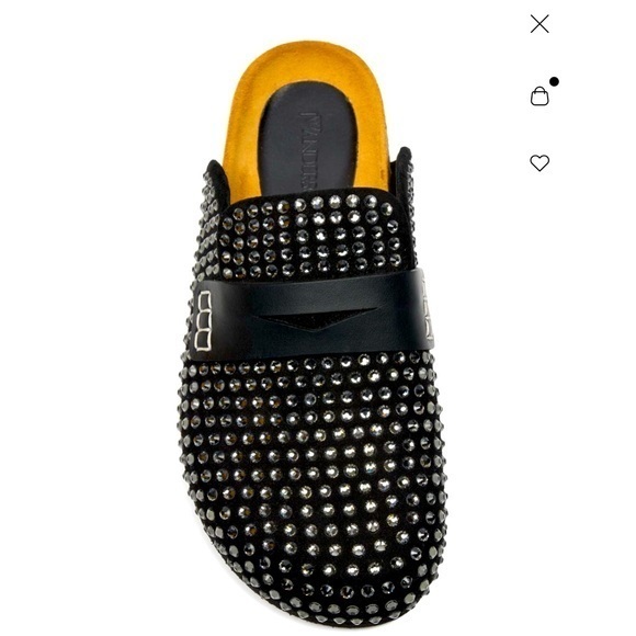 JW ANDERSON Shoes - JW Anderson Crystal Studded Slides.